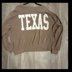Texas Women's Sweater - Brown